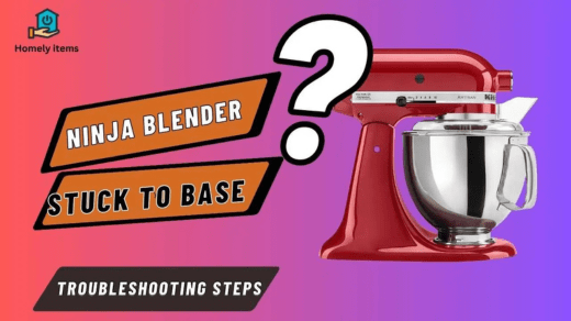how to remove ninja blender from base