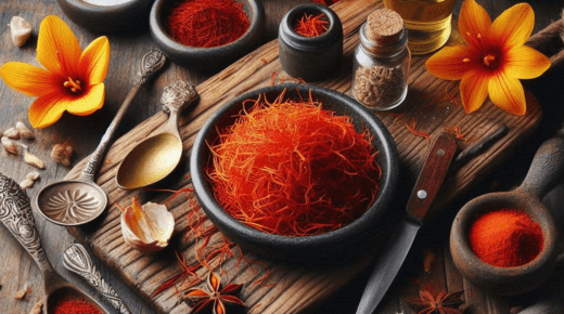 taste and aroma of saffron