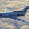 first private jet flight