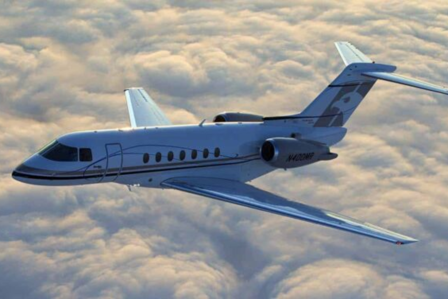 first private jet flight